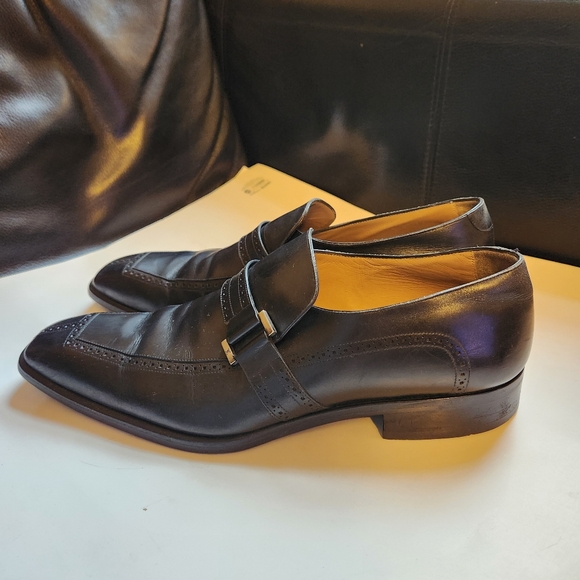Louis Vuitton black loafers size 8.5 in VGUC - Picture 3 of 12